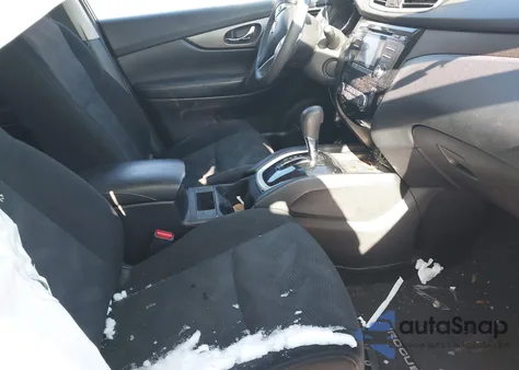 2014 Nissan Rogue Sv из США, поврежденный, VIN 5N1AT2MV9EC853849